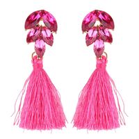 Womens Wave Hand-knitted Alloy Earrings Nhjq149059 main image 2