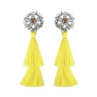 Womens Wave Hand-knitted Alloy Earrings Nhjq149059 main image 19