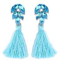 Womens Wave Hand-knitted Alloy Earrings Nhjq149059 main image 13