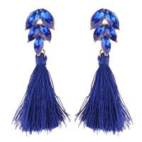 Womens Wave Hand-knitted Alloy Earrings Nhjq149059 main image 5