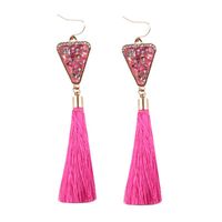 Womens Wave Hand-knitted Alloy Earrings Nhjq149059 main image 4