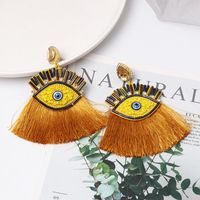 Fashion Vintage Diamond Eye Tassel Earrings Nhjj149091 main image 1
