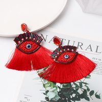 Fashion Vintage Diamond Eye Tassel Earrings Nhjj149091 main image 3