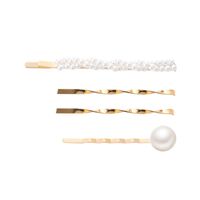 Coréenne Style Ins Internet Chaude Costume Perle Barrettes Coréenne 4 Pcs Ensemble Perle Douce Élégance Femmes sku image 5