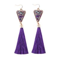 Womens Wave Hand-knitted Alloy Earrings Nhjq149059 sku image 4