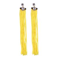 Womens Wave Hand-knitted Alloy Earrings Nhjq149059 sku image 3