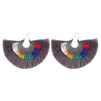 Womens Wave Hand-knitted Alloy Earrings Nhjq149059 sku image 11