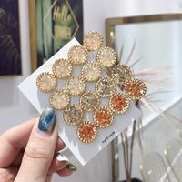 Korean Version Of The Alloy Artificial Gemstone Super Flash Color Crystal Hair Accessories Nhsm153708 main image 1