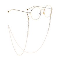 Fashion Simple Pearl Chain Metal Glasses Chain Nhbc153897 main image 3