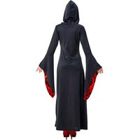 Halloween Cosplay Black Red Magician Robes Wizard Vampire Stage Costume Nhfe153919 main image 6