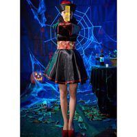 Halloween Cosplay Costume Vampire Retro Embroidery Print Zombie Dress Nhfe153923 main image 4