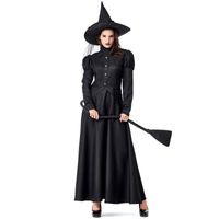 Wizard Of Oz Halloween Costume Adult Children Cos Black Witch Parent-child Costume Nhfe153924 main image 3