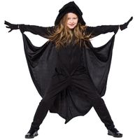 هالوين تأثيري زي الخفافيش النمذجة الفتيات حزب الملابس Nhfe153969 main image 1