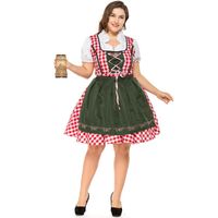 Deutsches Oktoberfest Fat People Outfit Bayerische Traditionelle Bier Kleidung Kleid Festival Party Ball Kleid Plus Größe sku image 3