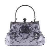 Croix-frontière Fournir Banquet Sac Vintage Broderie Dîner Sac Portable Avec Cheongsam Sac Perlé 603 Robe Vêtement Sac main image 8