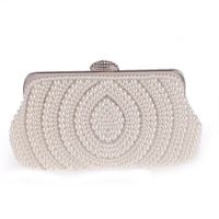 Korean Version Of The Exquisite Pearl Chain Evening Bag Nhyg154137 sku image 1