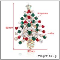 Creative Holiday Christmas Tree Alloy Brooch Nhkq154217 main image 6