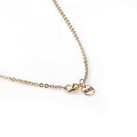 Fashion Thick Chain Metal Rose Gold Clavicle Chain Necklace Nhll154241 main image 5