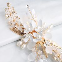 Fashion Frosted Crystal Beaded Alloy Hair Accessories Nhhs154267 main image 5