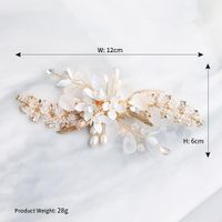Fashion Frosted Crystal Beaded Alloy Hair Accessories Nhhs154267 main image 6
