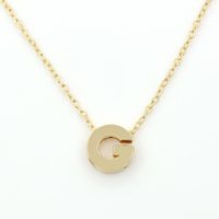 Fashion Alloy 26 Letter Necklace Nhdp154401 main image 30
