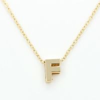 Fashion Alloy 26 Letter Necklace Nhdp154401 main image 29