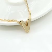 Fashion Alloy 26 Letter Necklace Nhdp154401 main image 28