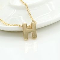 Fashion Alloy 26 Letter Necklace Nhdp154401 main image 27