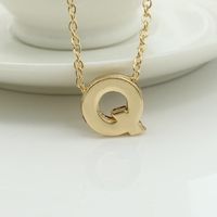Fashion Alloy 26 Letter Necklace Nhdp154401 main image 24