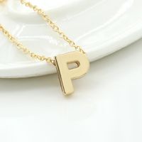 Fashion Alloy 26 Letter Necklace Nhdp154401 main image 18
