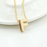 Fashion Alloy 26 Letter Necklace Nhdp154401 main image 16