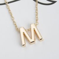 Fashion Alloy 26 Letter Necklace Nhdp154401 main image 15