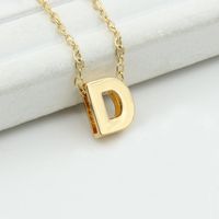 Fashion Alloy 26 Letter Necklace Nhdp154401 main image 14