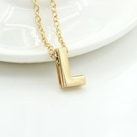 Fashion Alloy 26 Letter Necklace Nhdp154401 main image 10