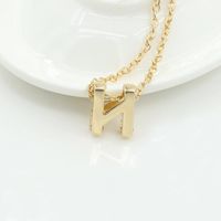 Fashion Alloy 26 Letter Necklace Nhdp154401 main image 9