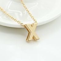 Fashion Alloy 26 Letter Necklace Nhdp154401 main image 7