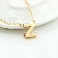 Fashion Alloy 26 Letter Necklace Nhdp154401 main image 8