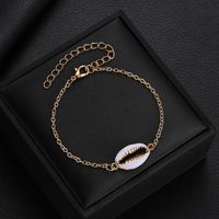 Exquisite Alloy Plated Shell Bracelet Nhdp154406 main image 4