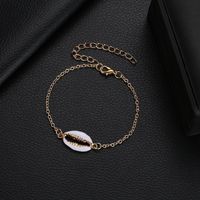 Exquisite Alloy Plated Shell Bracelet Nhdp154406 main image 3