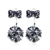 Fashion Crystal Bow Earrings Nhdp154430 main image 6