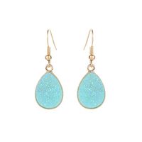 Simple Drop-shaped Crystal Earrings Nhdp154438 main image 9