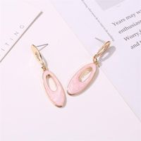 Candy-colored Drop Oil Oval Stud Earrings Nhdp154444 main image 5