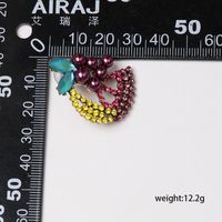 New Color Diamond-studded Pearl Fruit Earrings Nhjj154481 main image 5