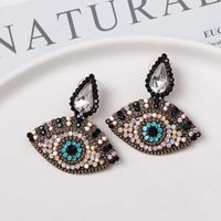 Fashion Diamond Eye Stud Earrings Nhjj154487 main image 4