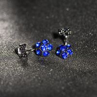 Fashion Crystal Bow Earrings Nhdp154430 sku image 1