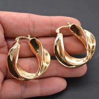 Womens Geometry Electroplating Alloy Earrings Nhnt154505 main image 3