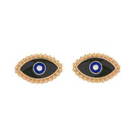Simple Alloy Drop Oil Fatima Devil&#39;s Eye Eye Stud Earrings Nhhn154576 main image 5