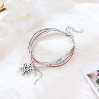 Fashion Christmas Snowflake Multilayer Bracelet Nhxs154597 main image 3