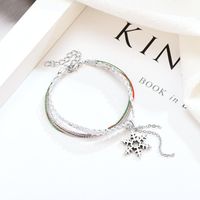 Fashion Christmas Snowflake Multilayer Bracelet Nhxs154597 main image 4