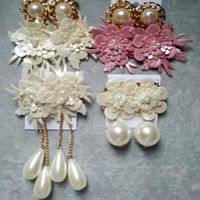 Fashion Wild Sweet Pearl Handmade Earrings Nhnt154650 main image 1